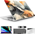 for MacBook Pro 16 inch Case 2021 2022 2023 2024 Release A3186 A3403 M4 A2991 M3 A2780 M2 A2485 M1 Pro/Max, Hard Shell Case with Screen Protector & Keyboard Cover, Technique Texture