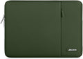 MOSISO Laptop Case 13 inch, 13 inch Laptop Sleeve Compatible with MacBook Air M4 M3 M2 M1 2025-2018 / Pro M2 M1 2025-2016, Polyester Vertical Computer Sleeve Bag with Pocket, Army Green