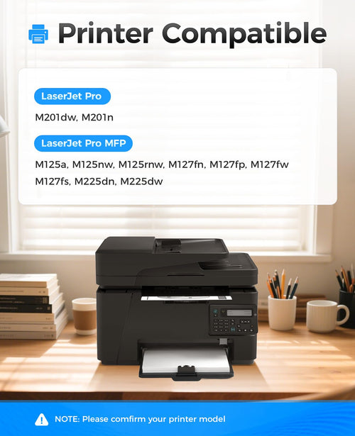 83A Black Toner Cartridge 2-Pack High Yield Replacement for HP 83A CF283A Compatible with LaserJet Pro MFP M125a M125nw M125rnw M127fn M127fp M127fw M127fs M201dw M201n M225dn M225dw Printer Ink Copy