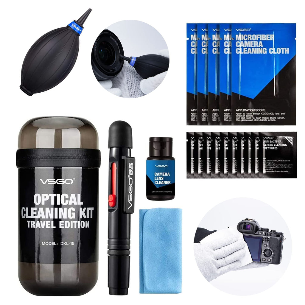 VSGO Optical Camera Lens Cleaning Kit Travel Edition