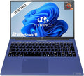 NIMO 15.6 inch Laptop FHD, AMD Ryzen 5 3500U, 8 GB RAM, 256 GB SSD, Windows 11, Backlit Keyboard, Fingerprint Reader, 65W PD, Lightweight Computer for Work and Homeschooling,Deep Blue