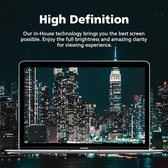 Magnetic Privacy Screen Protector for MacBook Pro 14 Inch (2024 M4,2023 M3 2022 M2 2021 M1), Removable Anti Glare Anti Blue Light Anti Spy Screen Filter