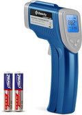 Etekcity Infrared Thermometer 1080, Heat Temperature Temp Gun for Cooking, Laser IR Surface Tool for Pizza Oven, Meat, Griddle, Grill, HVAC, Engine, Accessories, -58°F to 1130°F, Blue