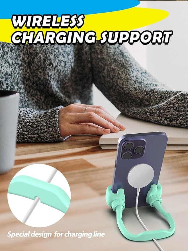 Back to School Supplies Gifts for Boys Girls Cell Phone Stand: Thumbs Up Lazy Phone Holder Birthday Gift for Teens Adults Kids Men Women Teenage Dad Mom Husband Wife Christmas Stocking Stuffers