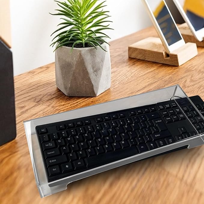 1pc Keyboard Cover Water- Case Transparent Keyboard Protector Cover Protective Case Water- Cover Accessory