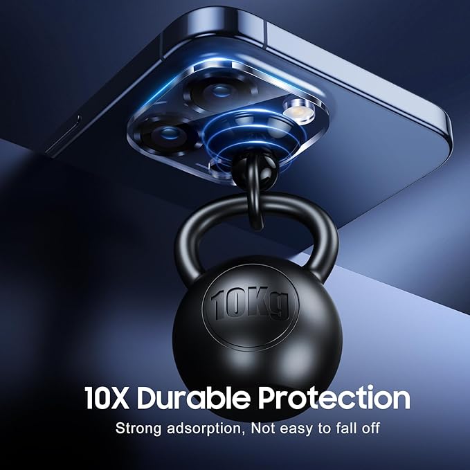UniqueMe Compatible for 3 Pack iPhone 15 Pro/iPhone 15 Pro Max Camera Lens Protector, [Drop Protection] [Case Friendly] 9H Tempered Glass Camera Cover Screen [2023 New Version]- Blue