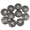 Rubber Grommets for Wiring, 1-3/8 Inch Drill Hole 1-3/16 Inch ID, Firewall Grommets Automotive Cable Cords Hoses Protection, Double-Sided Rubber Plugs for Round Holes, 10 Pcs, 30x35 mm