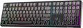 EPOMAKER TH108 Full Size Mechanical Keyboard, Wireless Gaming Keyboard with 8000mAh Battery, Creamy Gasket, 108 Keys, Hot Swap, Custom Driver, RGB Backlight (Black, Creamy Jade)
