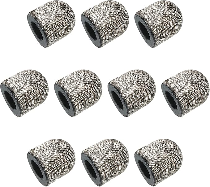 MECCANIXITY 12pcs 6mm Stylus Pen Fine Tips Conductive Fiber Capacitive Touch Screen Pens Tip Universal Replacement