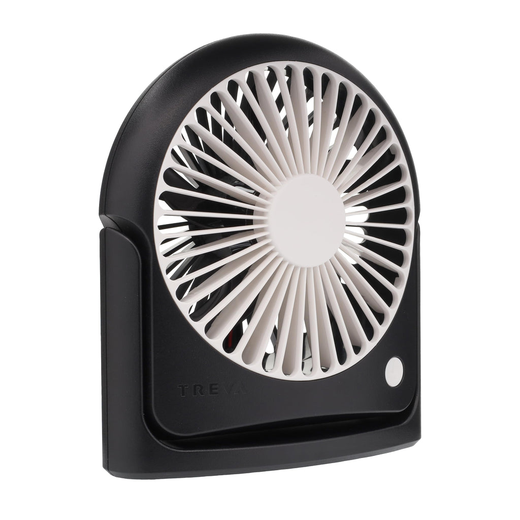 Treva 5 in Rechargeable 3-Speed Portable Cooling Fan with Removeable Clip