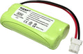 HQRP Cordless Phone Battery Compatible with VTech BT162342 / BT262342 / 89-1347-01-00/8913470100 / 89-1347-02-00/8913470200 / 2SNAAA70HSX2F Replacement