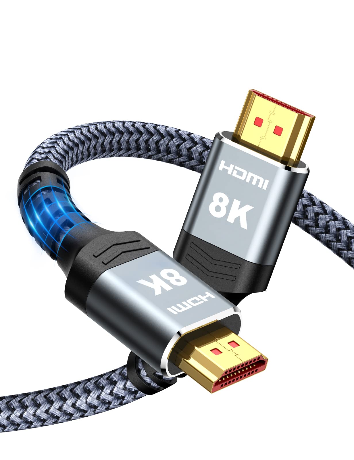 Highwings 8K Long HDMI Cable 20FT/6M 48Gbps, 2.1 High Speed HDMI