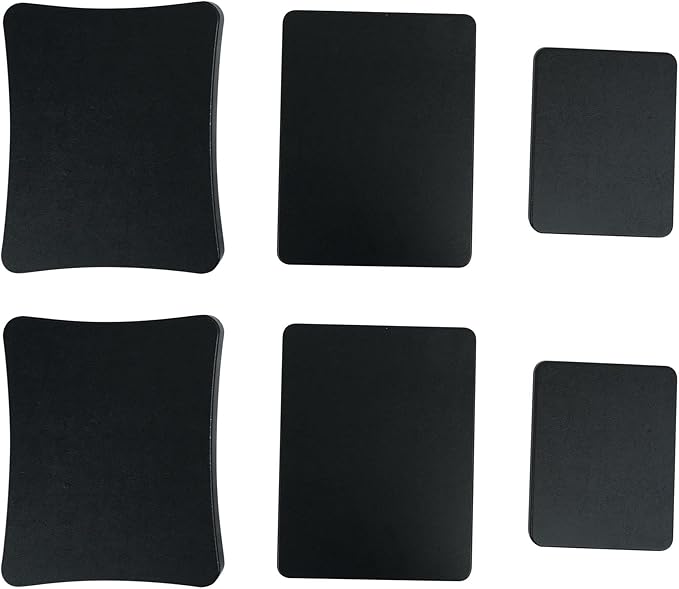 Rockville SS28D Premium 28" Dark Wood Speaker Stands, Solid MDF, Dual Top Plates, 100Lb Capacity, Stable Base for Home Theater & Hi-Fi Audio