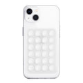 Anteel Silicone Suction Phone Case Mount, Non Slip Sticky Phone Grip for Cellphone, Silicon Adhesive Suction Cup Phone Mount, Strong Grip Holder for Selfies and Videos (Translucent)
