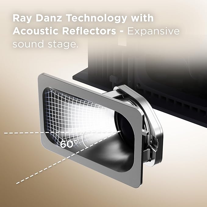 TCL Q65H Q Class 5.1 Channel Sound Bar with Dolby Atmos, DTS:X, Ray Danz Technology, Wireless Subwoofer, Wireless Surround Speakers, and Bluetooth Music Streaming