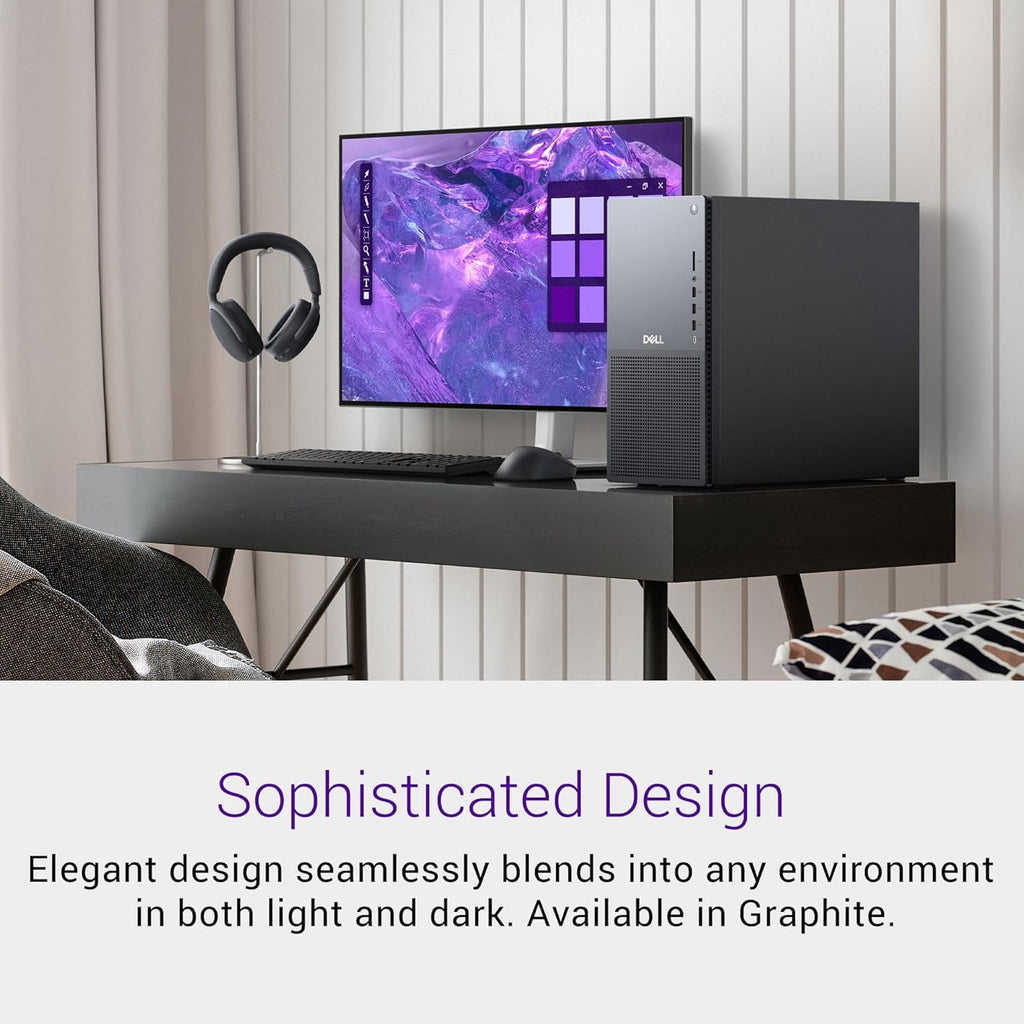 Dell Tower Plus EBT2250 Desktop Computer - Series 2 Intel Core Ultra 9 285 24-Core Processor up to 5.6 GHz, 16GB DDR5 RAM, 4TB NVMe SSD, NVIDIA GeForce RTX 4060 8GB GDDR6, Windows 11 Pro, Graphite