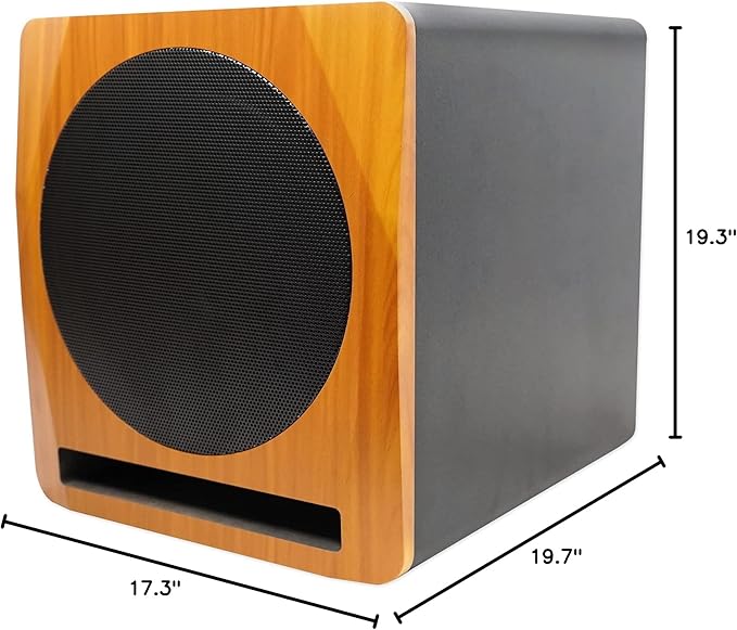 Rockville APM10C 10" 400 Watt Powered/Active Studio Subwoofer Pro Reference Sub