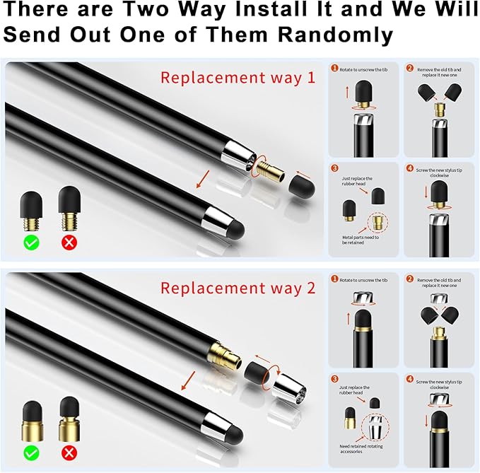 Stylus(10 PCS),Stylus Pen for Touchscreen,High Sensitivity & Precision
