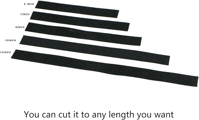 Reusable Fastening Tape Cable Ties 3/4 Inch Double Side Hook Roll (10 Yard, Blue)