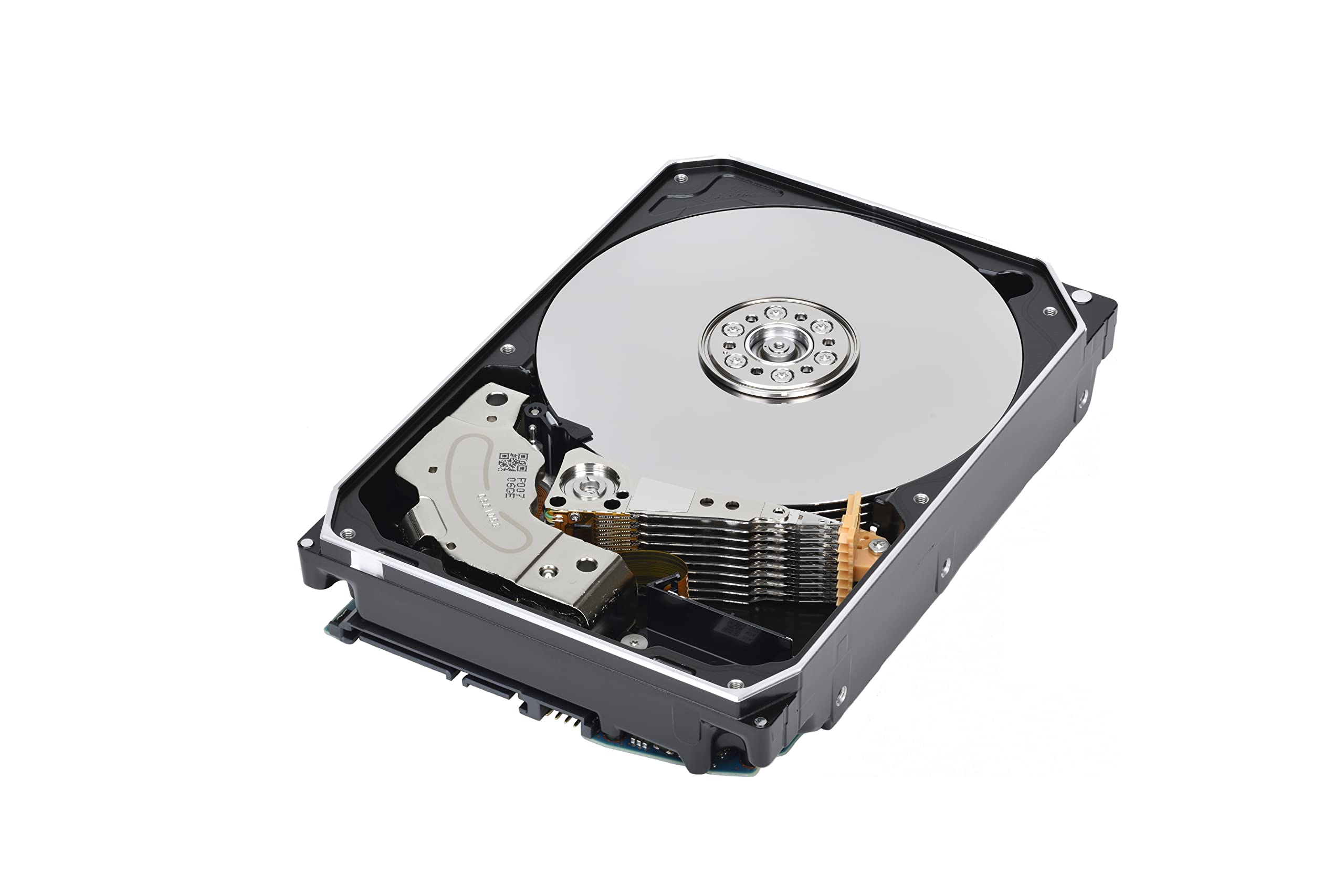 Toshiba N300 PRO 16TB Large-Sized Business NAS (up to 24 bays) 3.5-Inch Internal Hard Drive - Up to 300 TB/year Workload Rate CMR SATA 6 GB/s 7200 RPM 512 MB Cache - HDWG51GXZSTB