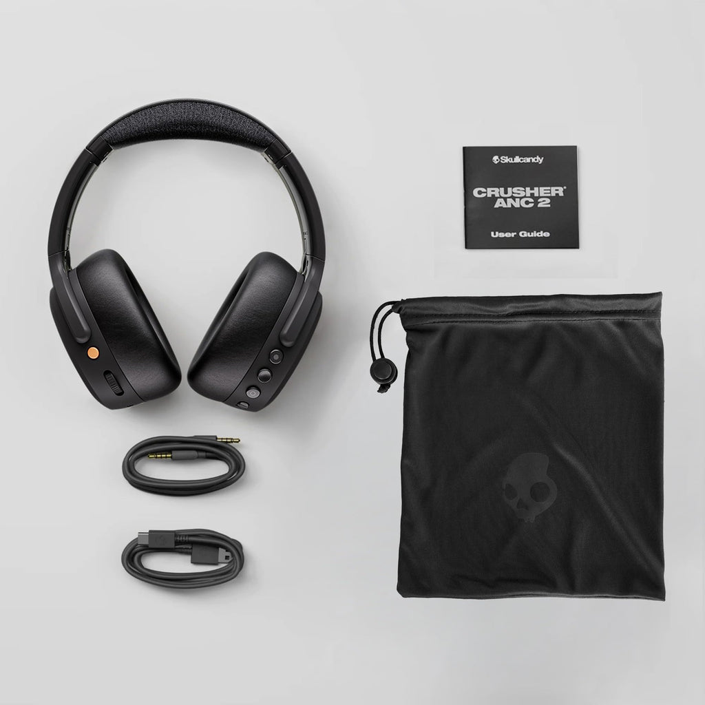 Skullcandy Crusher ANC 2 Noise Cancelling Wireless Headphones - Asphalt