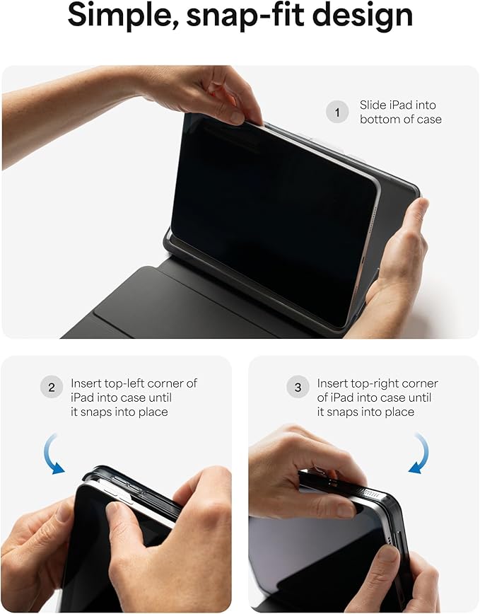 ZAGG Pro Keys 2 iPad Air 11" (M3)/ Air 11" (M2)/ iPad Air 10.9" (4th & 5th Gen)