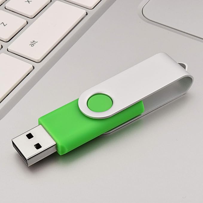 Kootion 5 Pack 4GB USB Flash Drive 4GB Flash Drive Thumb Drive Memory Stick Pen Drive(5 Colors: Black Blue Green Purple Red)