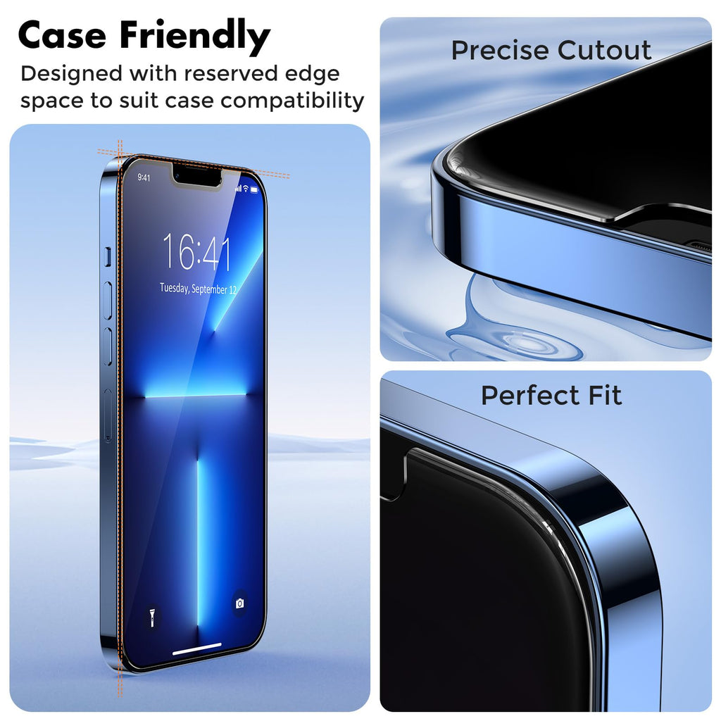 UNBREAKcable 2-Pack Screen Protector for iPhone 13 Pro/14/13