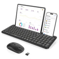 seenda CTU-301 Bluetooth Keyboard and Mouse Combo for iPad,Black