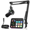 MAONO G1 NEO & PD200XS Gaming Bundle: Audio Mixer and XLR Dynamic Mic