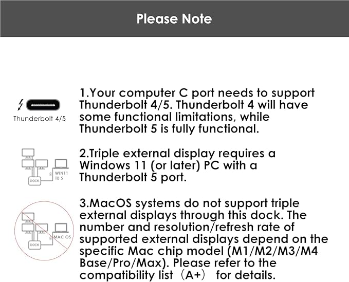 WAVLINK Thunderbolt 5 Docking Station, 12-in-1 Thunderbolt 5 Dock with 120Gbps Max Transfer, 140W PD, 2.5G Ethernet Port, 4X USB-A 3.2 Gen 2, SD 4.0, 8K Display for Thunderbolt 5/4 Laptops