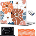 CISSOOK Compatible with MacBook Air 13.6 inch Case M4 M3 M2, Plastic Hard Shell Case Keyboard Cover Screen Protector for MacBook Air 13 2025 2024 2023 2022 Model A3240 A3113 A2681, Vintage Flowers