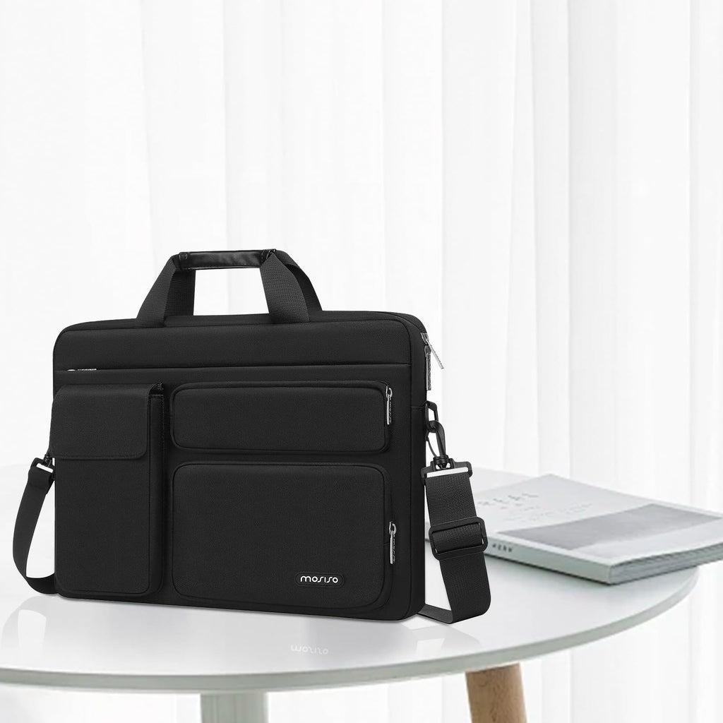 MOSISO Laptop Shoulder Bag 15.6 inch, 15-15.6 inch Computer Bag