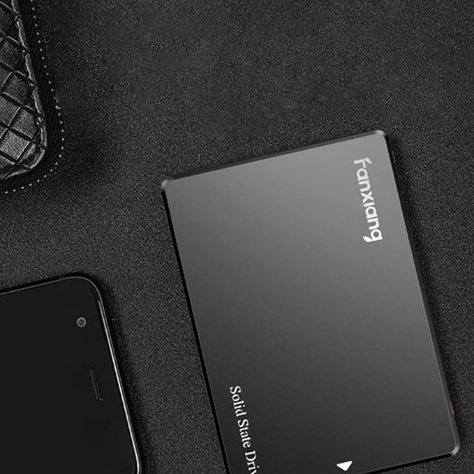 S101 4TB SSD SATA III 6Gb/s 2.5" Internal Solid State Drive, Read Speed up to 550MB/sec, 3D NAND SLC Cache for Laptop and PC Desktops(Black)