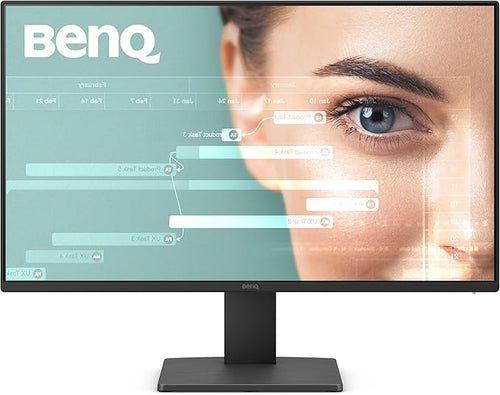 BenQ GW2480 Computer Monitor 24" FHD 1920x1080p | IPS | Eye-Care Tech | Low Blue Light | Anti-Glare | Adaptive Brightness | Tilt Screen | Built-in Speakers | DisplayPort | HDMI | VGA,Black