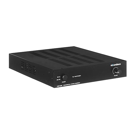 CSA-150 Stereo Amplifier for Home Audio, Residential and Commercial Installation 450W bridgeable