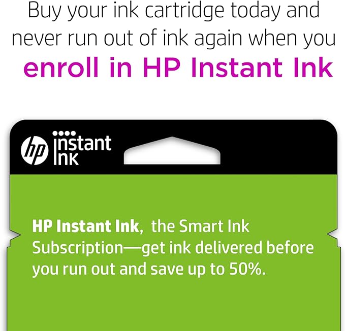 HP 64XL Black High-yield Ink Cartridge for HP Printers | Works with Printer Series: ENVY Inspire 7950e; ENVY Photo 6200, 7100, 7800; Tango | Eligible for Instant Ink | N9J92AN