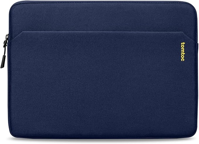 tomtoc Slim Laptop Sleeve for 15-inch 2025 New MacBook Air M4/A3241, M3/A3114, M2/A2941, 15 Inch Microsoft Surface Laptop AI PC/6/5, Dell XPS 15 Plus, Recycled Water-Resistant Protective Case Bag