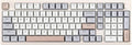 EPOMAKER Galaxy100 QMK/VIA Wireless Gaming Keyboard, Aluminum Shell, Bluetooth/2.4Ghz/USB-C, Pre-Lubed Hot-Swappable Linear Switches, NKRO, RGB Backlit (Creamy White, Wisteria Linear Switch)