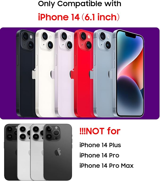 Magnetic for iPhone 14 Case [Compatible with MagSafe][Built-in Camera Lens Protector] Slim Soft Silicone Bumper Shockproof Metallic Luster Phone Case (Green)