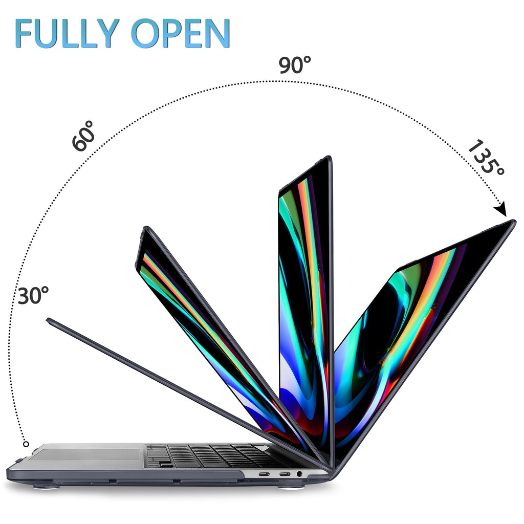 Mektron Case for MacBook Pro 16 Inch A2141 Cover 2019 Release 16" with Liquid Retina Display/Touch ID, Plastic Hard Shell with Keyboard Skin & Screen Protector & Dust Plug, Spaceman