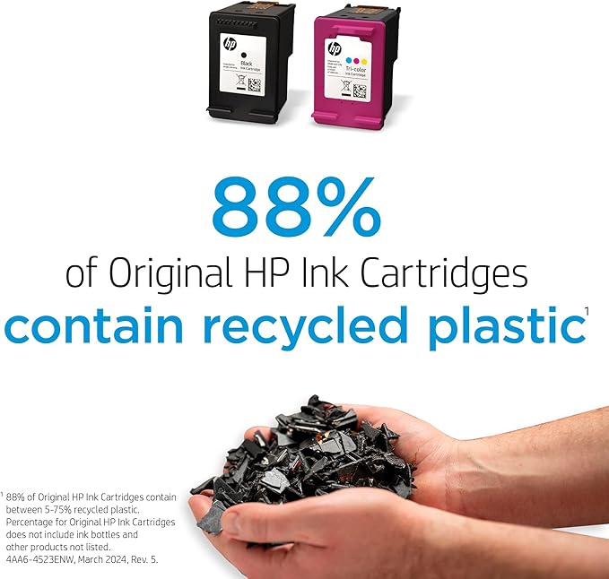 HP 936e EvoMore High Yield Yellow Ink Cartridge | Works OfficeJet 9120 Series, OfficeJet Pro 9100 Series, OfficeJet Pro Wide Format 9700 Series | Carbon Neutral | 4S6V5LN