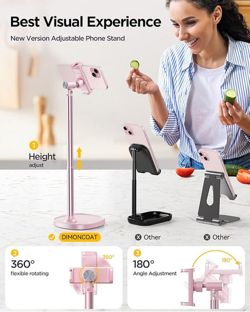 2026 Upgraded 360°Rotation Nano Gel Suction Phone Holder, Foldable Metal Vacuum Magnetic Phone Holder [119+LBS Max Suction] Tesla Model Y/3 MagSafe car Phone Mount for iPhone 17 16 Pro Max S26 Ultra
