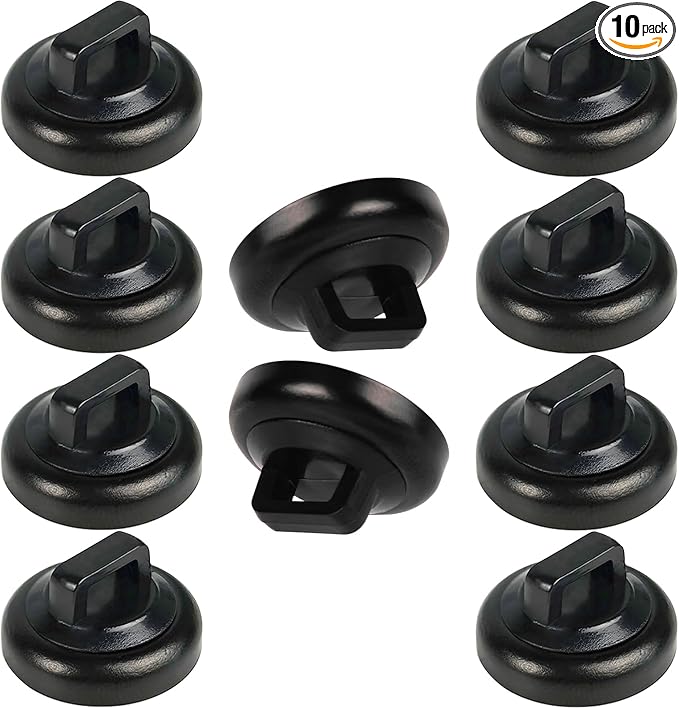 Magnet Zip Tie Mount Clips Magnetic Zip Ties Mount Base Holder Strong Wire Cable Holder Mount Wire Clips Management for Home Office Marine Electrical Wiring (D19 10 Pcs)