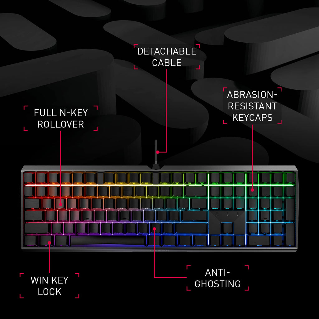 Cherry MX 3.0S Wired Mechanical Gaming Keyboard MX Brown Switches