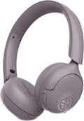 JLab Go Lux ANC Wireless Headphones, Mauve, Hybrid Active Noise Cancelling, Premium On-Ear Bluetooth Headset, Customizable Sound, Be Aware Mode, Cloud Foam Comfort, Multipoint Connection