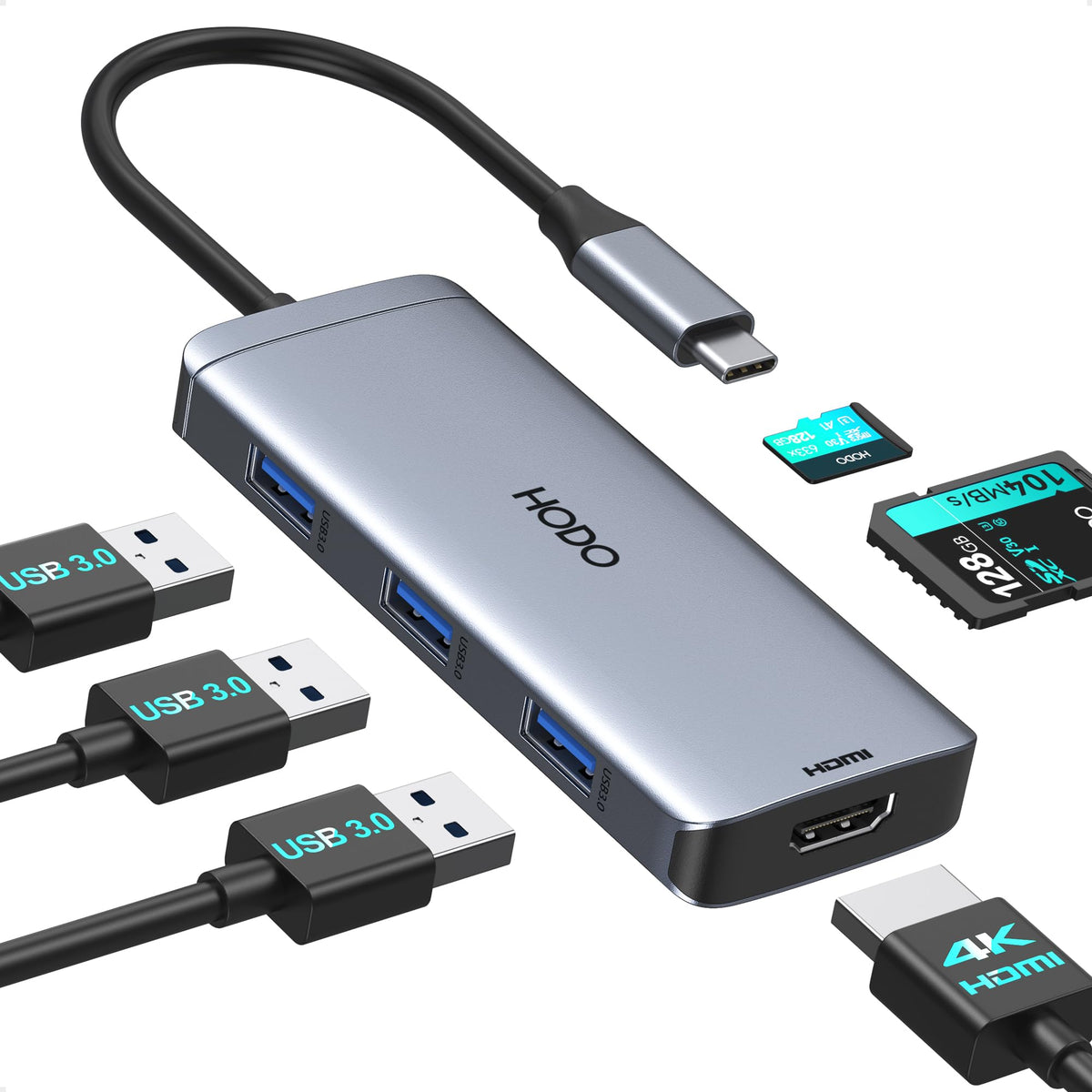 USB C Docking Station Dual Monitor for HP,Laptop Docking Station 3 Monitors