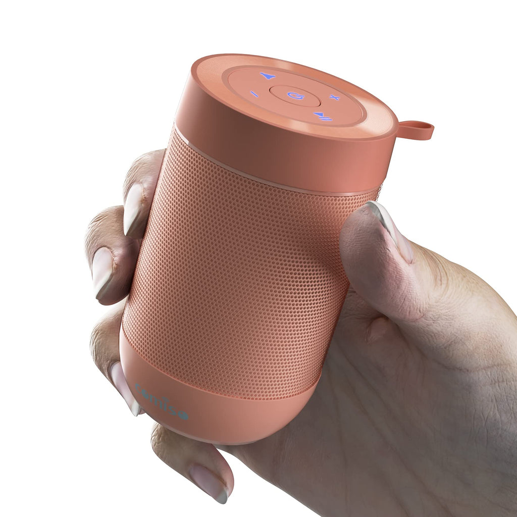 comiso Bluetooth Speaker, Portable Speaker Support TF Card, IP65 Waterproof