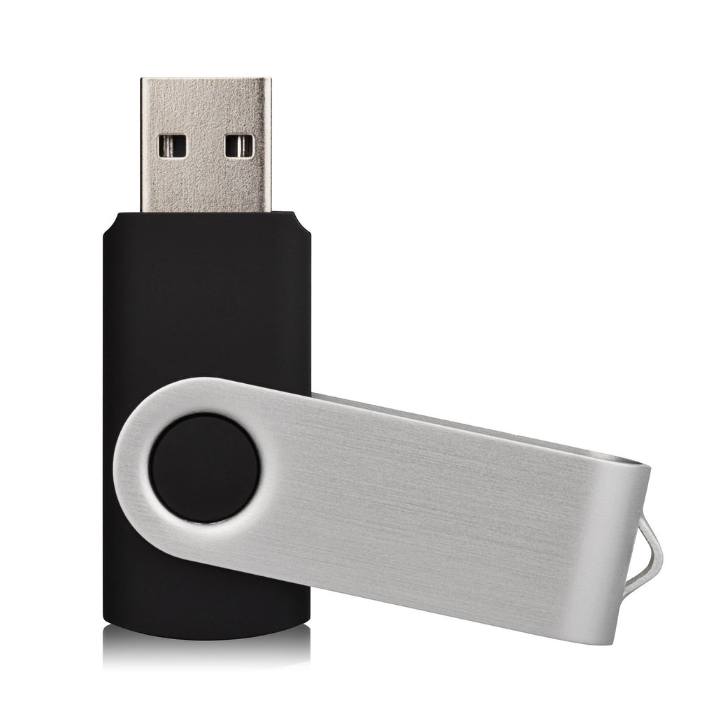 Kalsan 64GB USB Flash Drive - 64GB USB 2.0 Memory Stick - Black