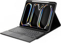 Sahara - Navigate Series Keyboard Case with Track Pad for iPad Pro (M4) 13" 2024, Black, (TB00388)